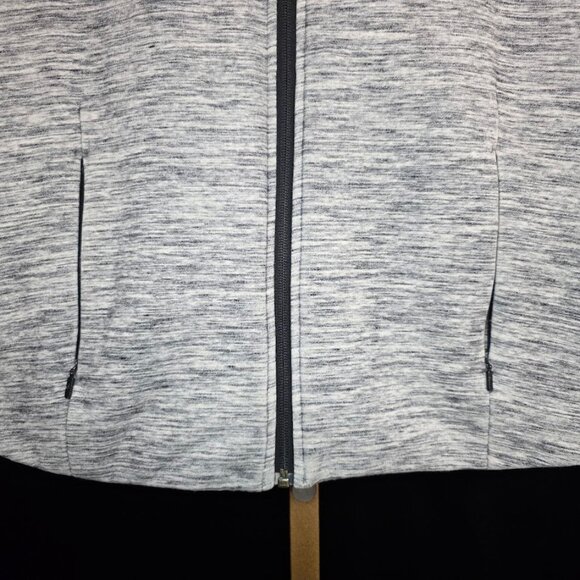 Lululemon Snuggle Up Jacket Heathered Space Dyed Black Slub 6 - Picture 4 of 10